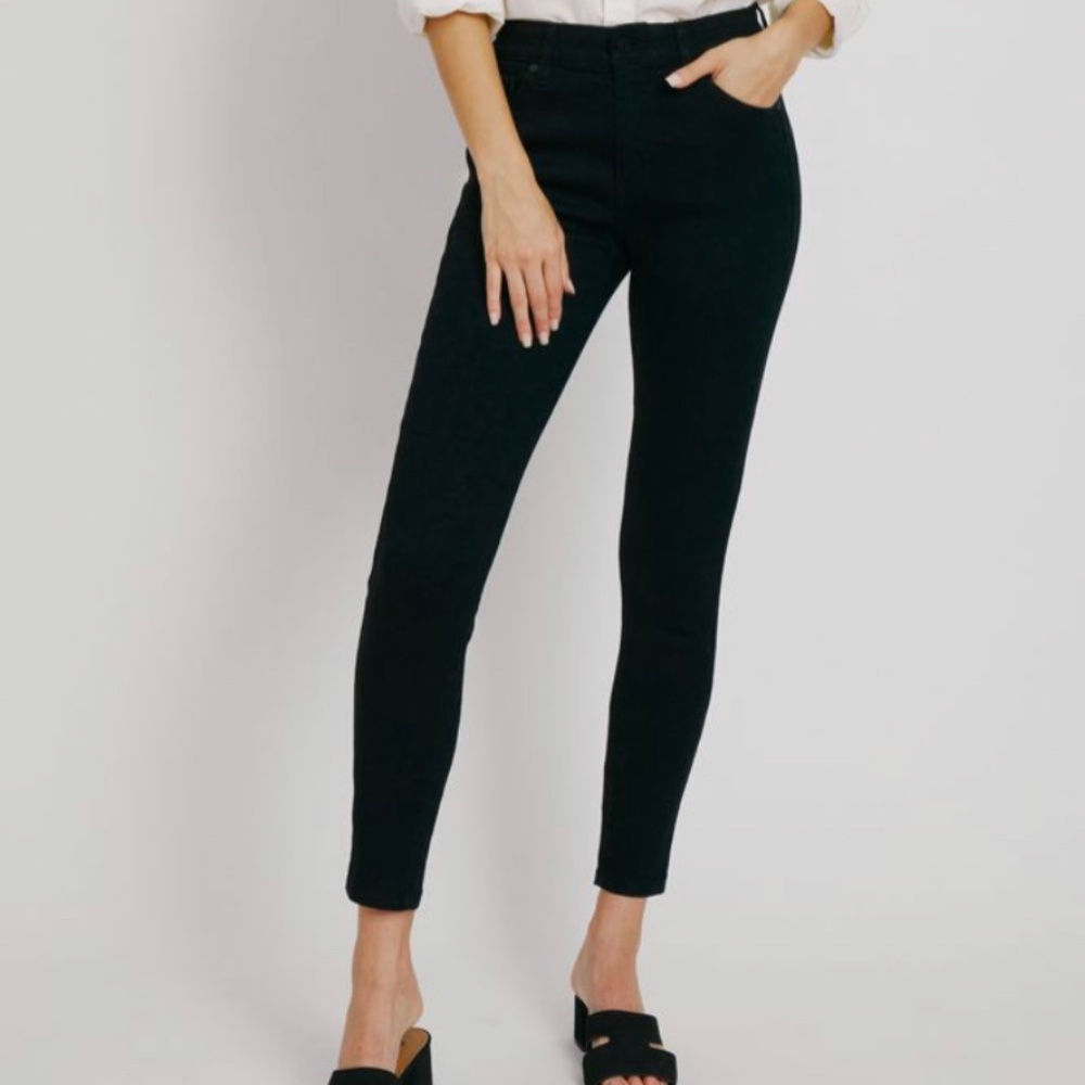 Kancan High Rise Ankle Skinny Black - Size 11/29